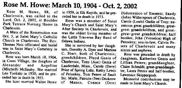 Rose M. Howe thumbnail