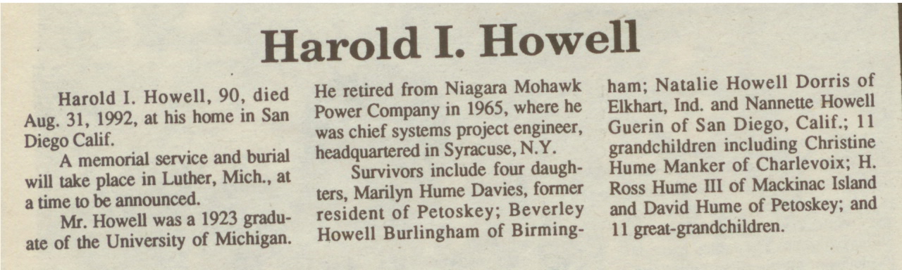 Harold I Howell thumbnail