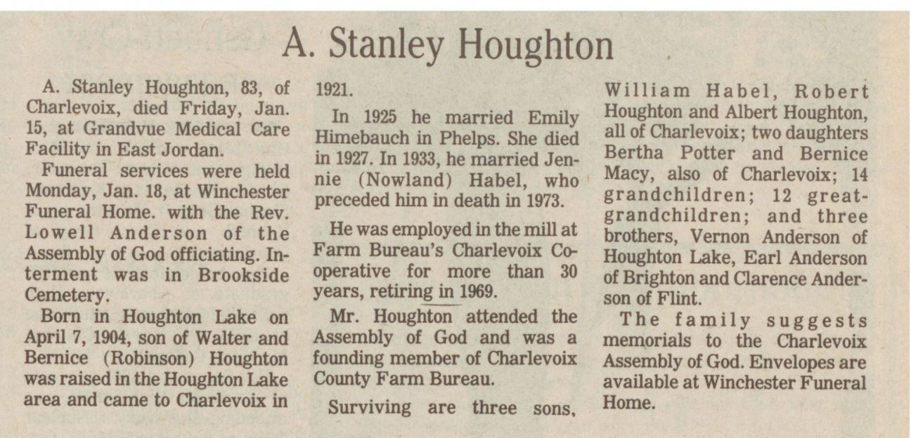 A. Stanley Houghton thumbnail