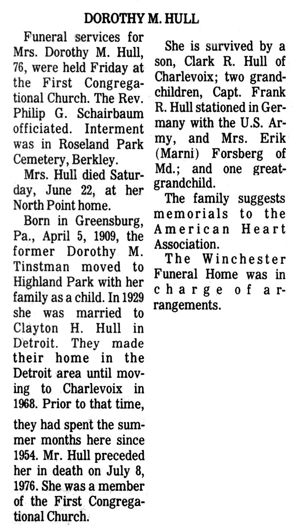 Dorothy M. Hull thumbnail