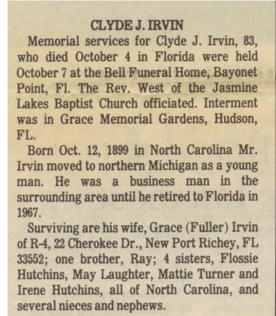 Clyde J. Irvin thumbnail