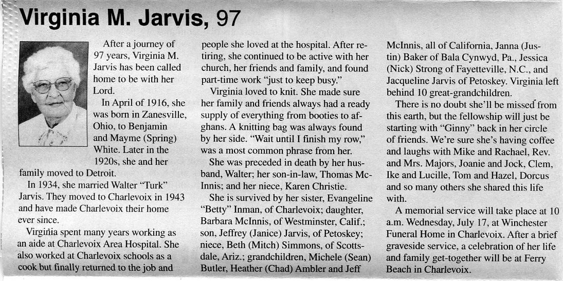 Virginia M. Jarvis thumbnail