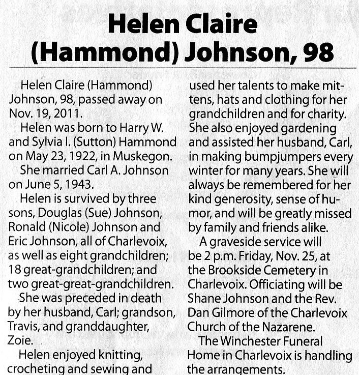 Helen Claire Hammond Johnson thumbnail