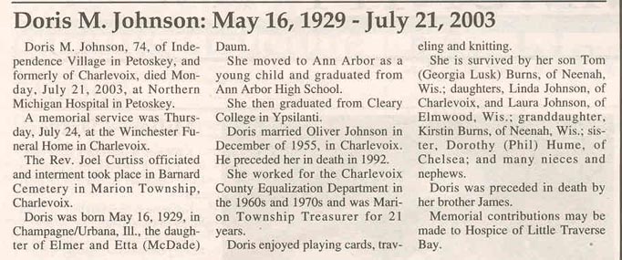 Doris M. Johnson thumbnail