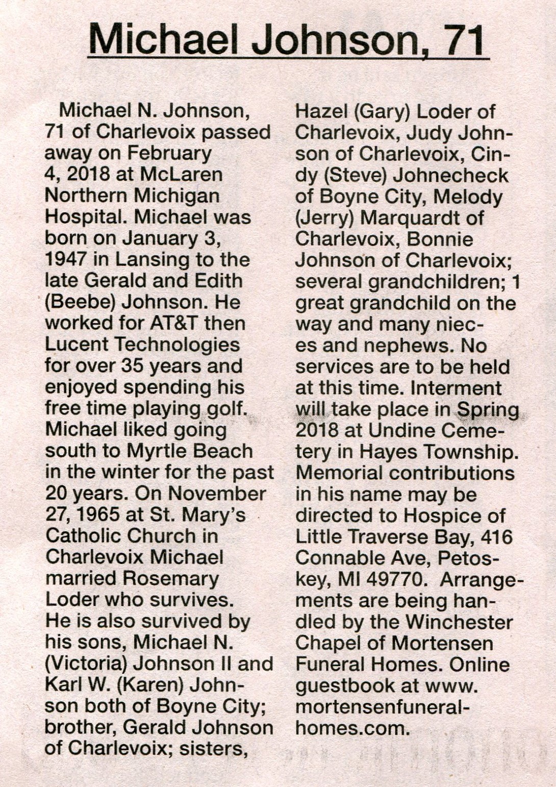 Michael N. Johnson image 2