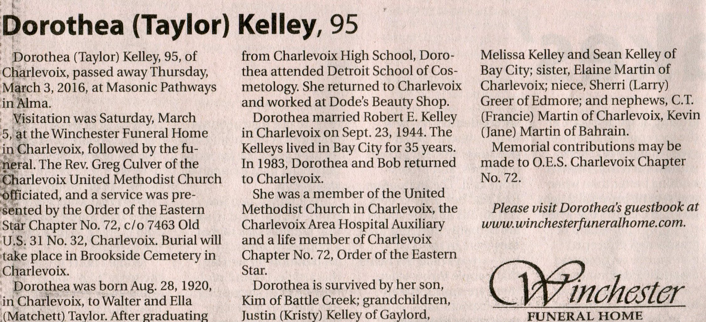 Dorothea (Taylor) Kelley thumbnail