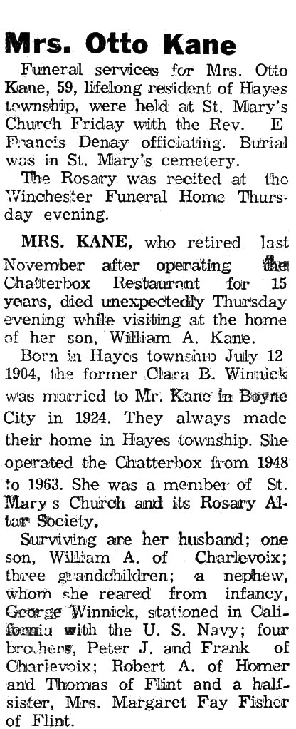 Clara B. Kane thumbnail