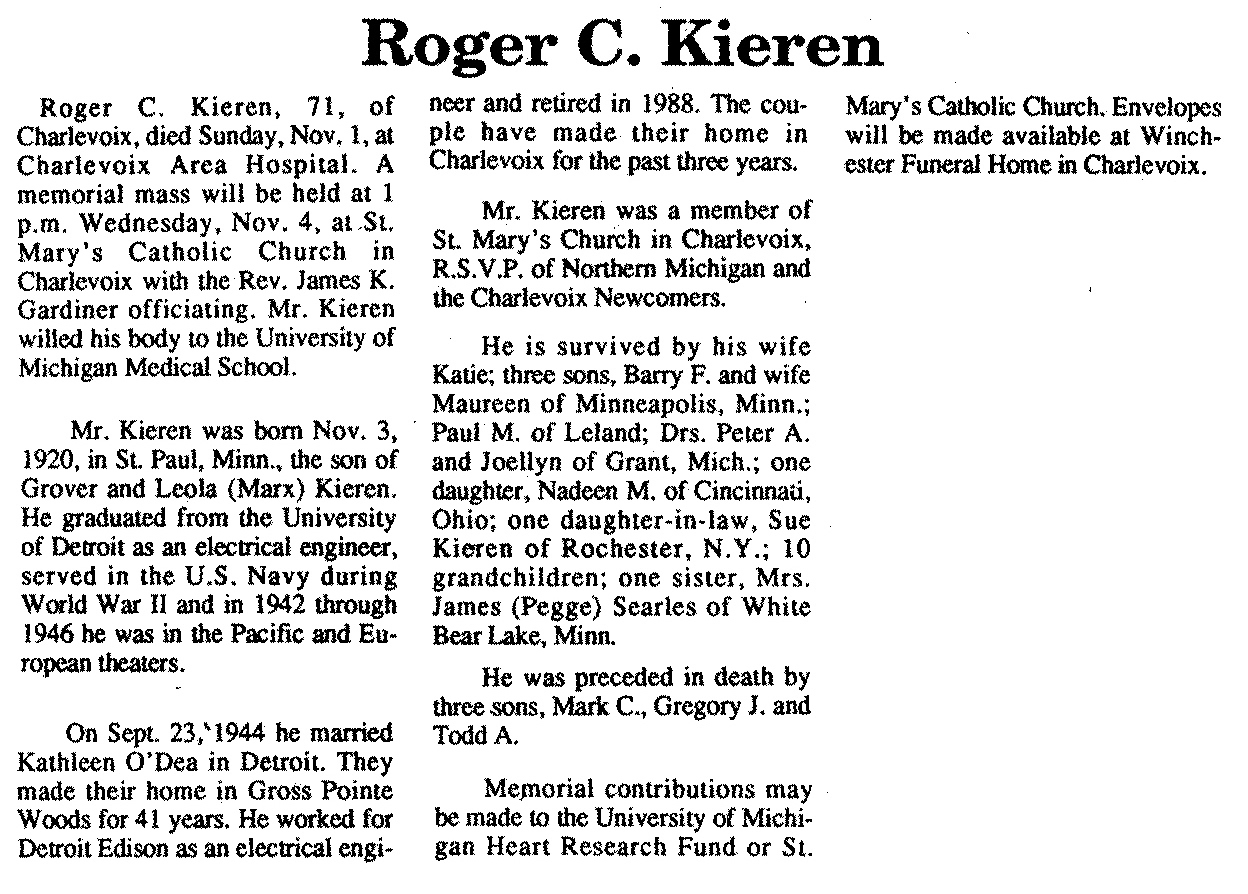 Roger C. Kieren thumbnail