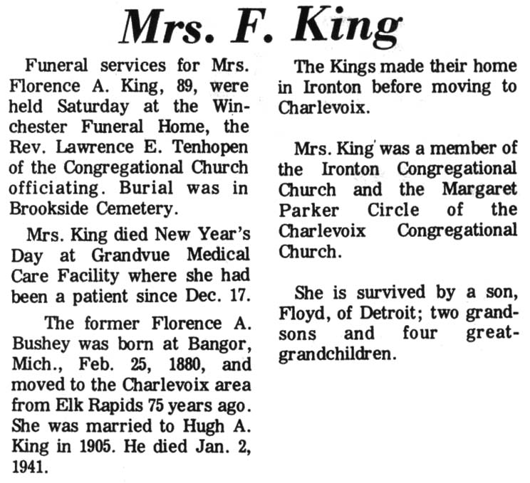 Florence A. King thumbnail
