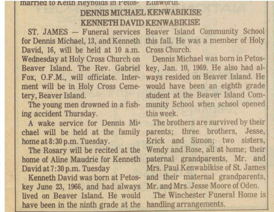 Dennis Michael Kenwabikise thumbnail