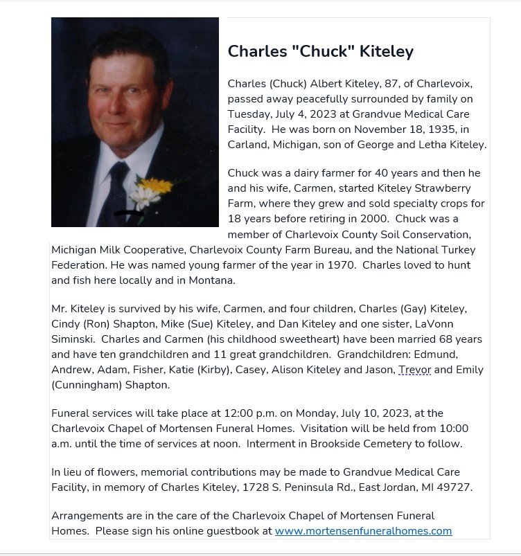 Charles 'Chuck' Albert Kiteley thumbnail