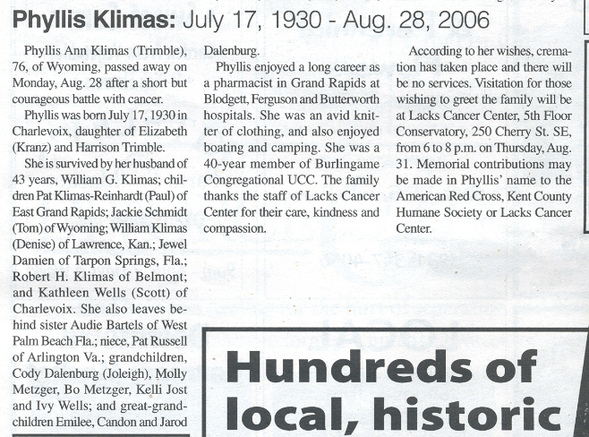 Phyllis Ann Klimas thumbnail