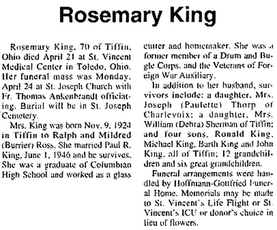 Rosemary King thumbnail