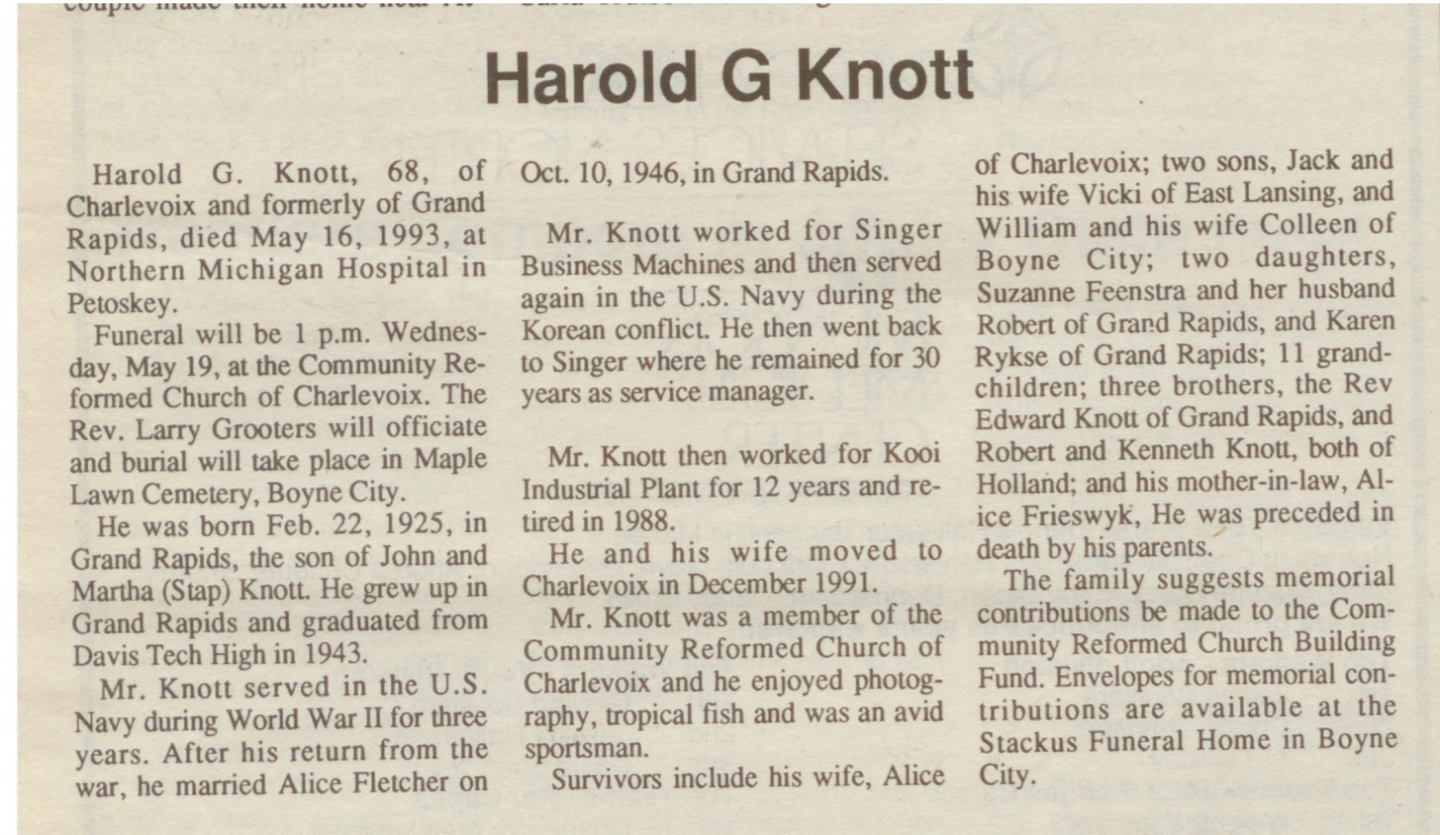 Harold G Knott thumbnail