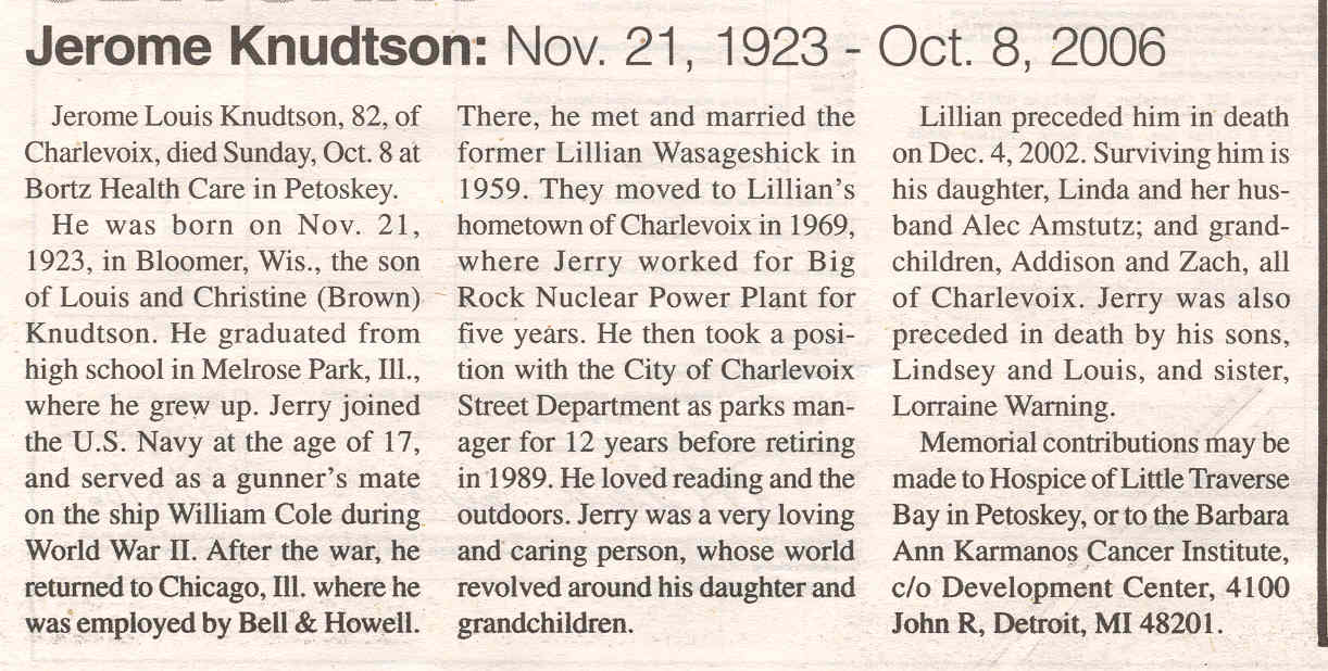 Jerome Louis Knudtson thumbnail