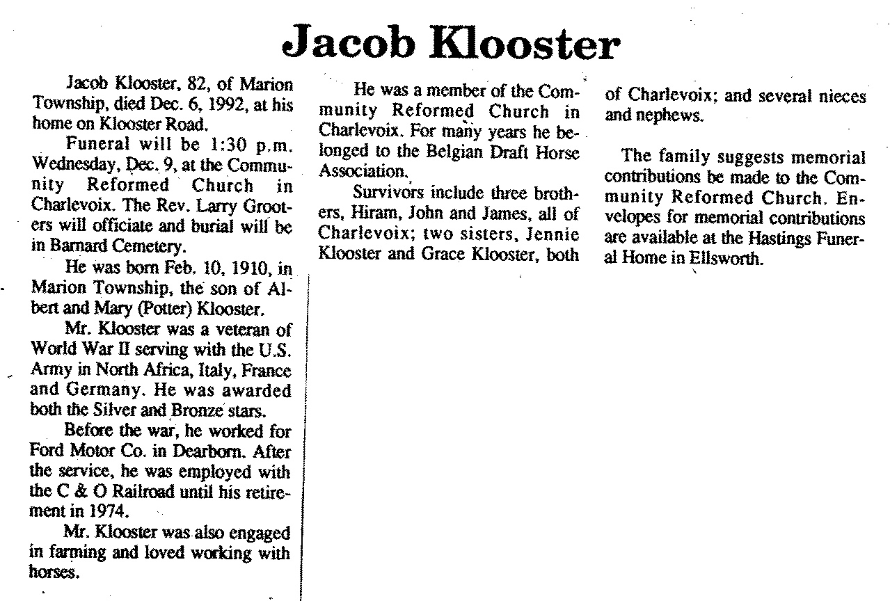 Jacob Klooster thumbnail