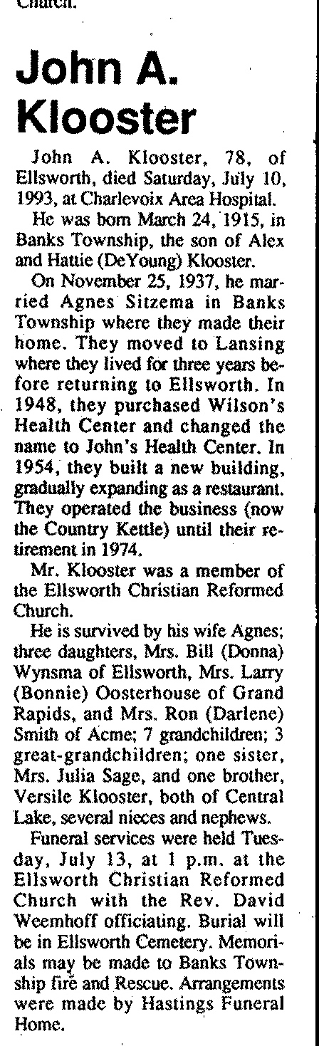 John A. Klooster thumbnail