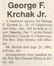 George F. Krchak, Jr. thumbnail
