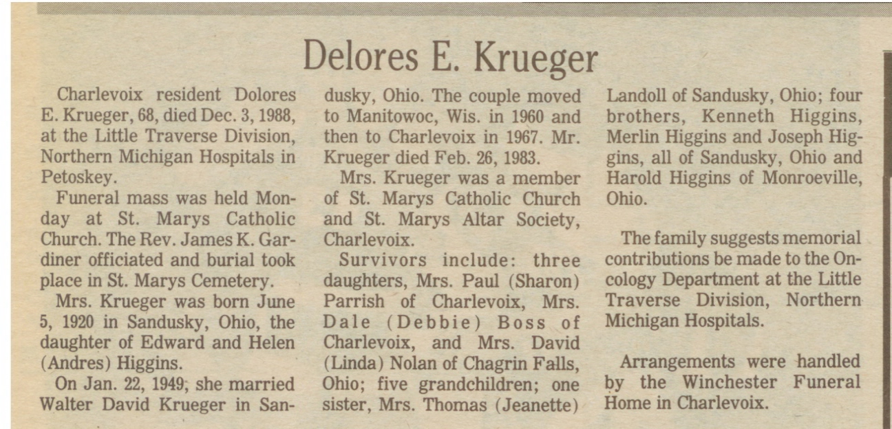 Delores E. Krueger thumbnail