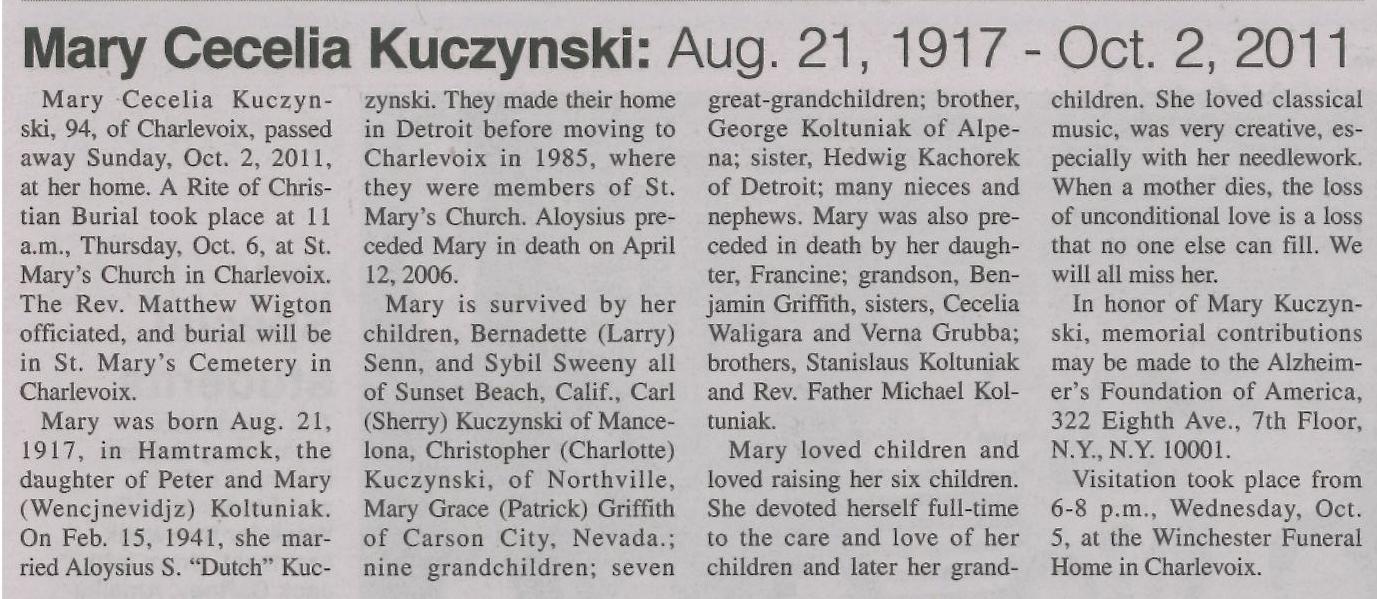 Mary Cecelia Kuczynski thumbnail