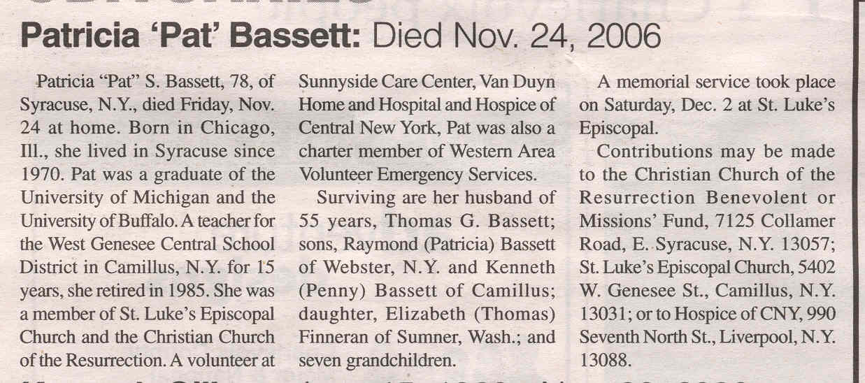 "Patricia "Pat"" Bassett thumbnail