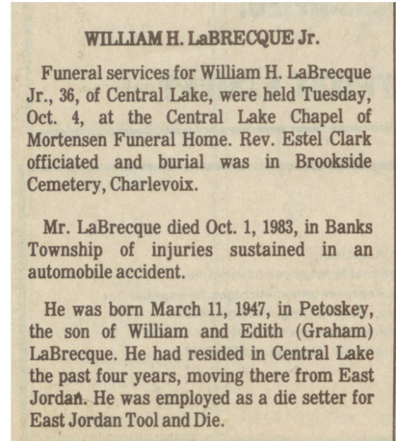 William H., Jr. LaBrecque thumbnail