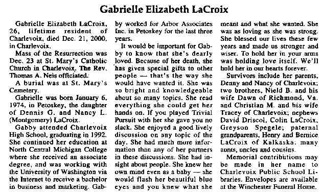 Gabrielle Elizabeth LaCroix thumbnail