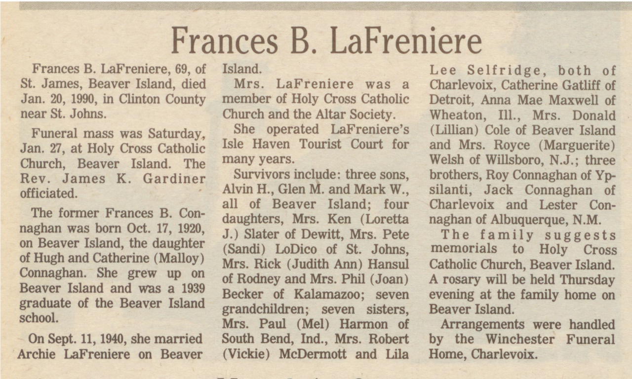 Frances B. LaFreniere thumbnail