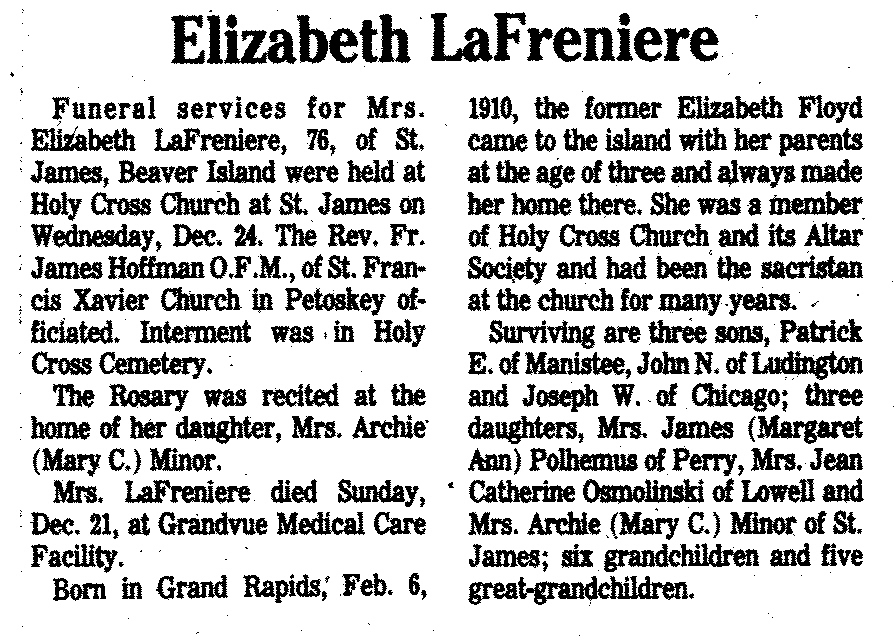 Elizabeth LaFreniere thumbnail