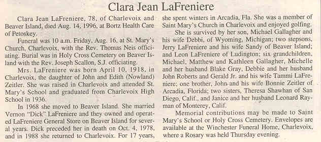 Clara Jean LaFreniere thumbnail