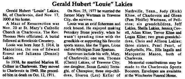 "Gerald Hubert "Louie"" Lakies thumbnail