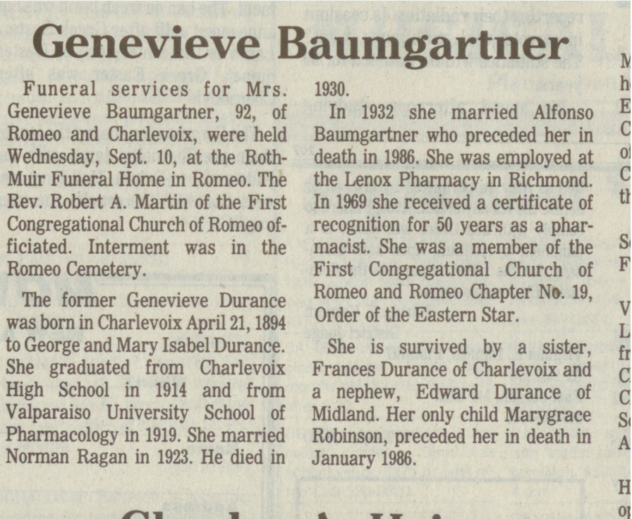 Genevieve Baumgartner thumbnail