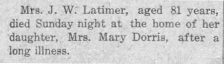 Mrs. J. W. Latimer thumbnail