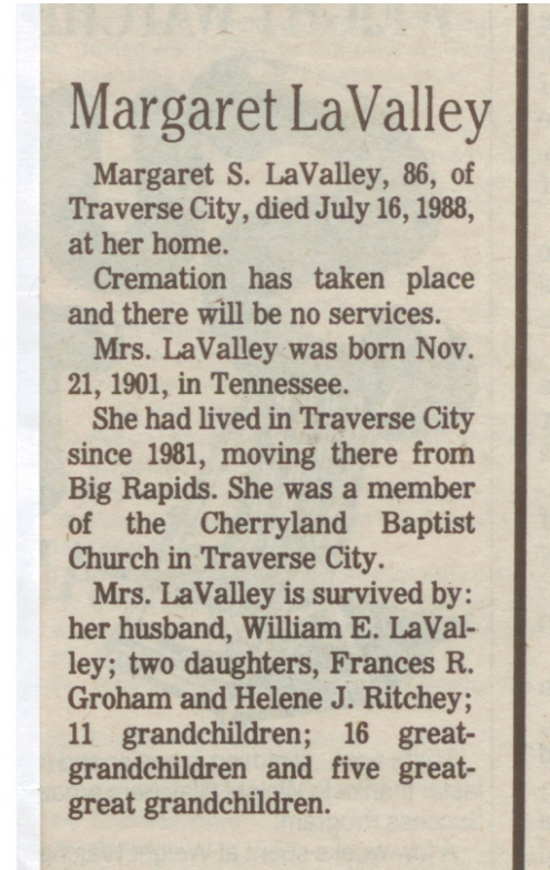 Margaret S. LaValley thumbnail