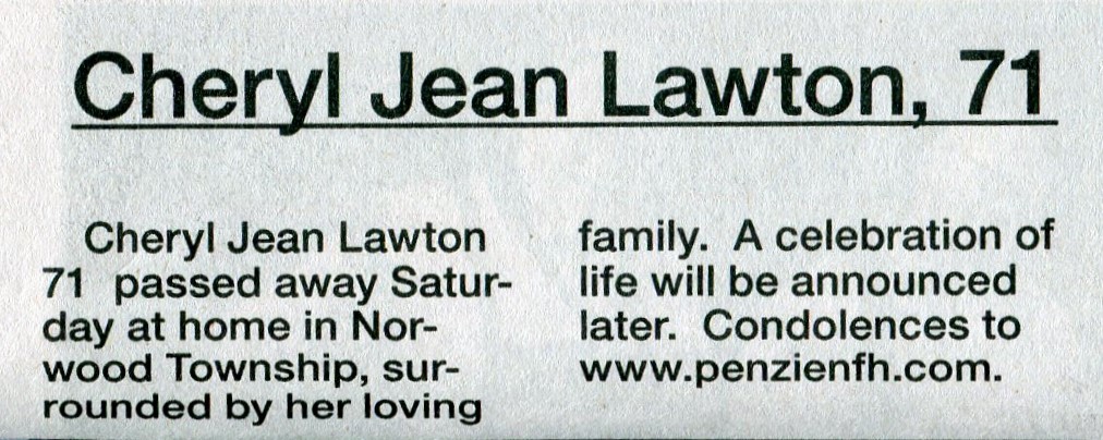 Cheryl Jean Lawton image 2