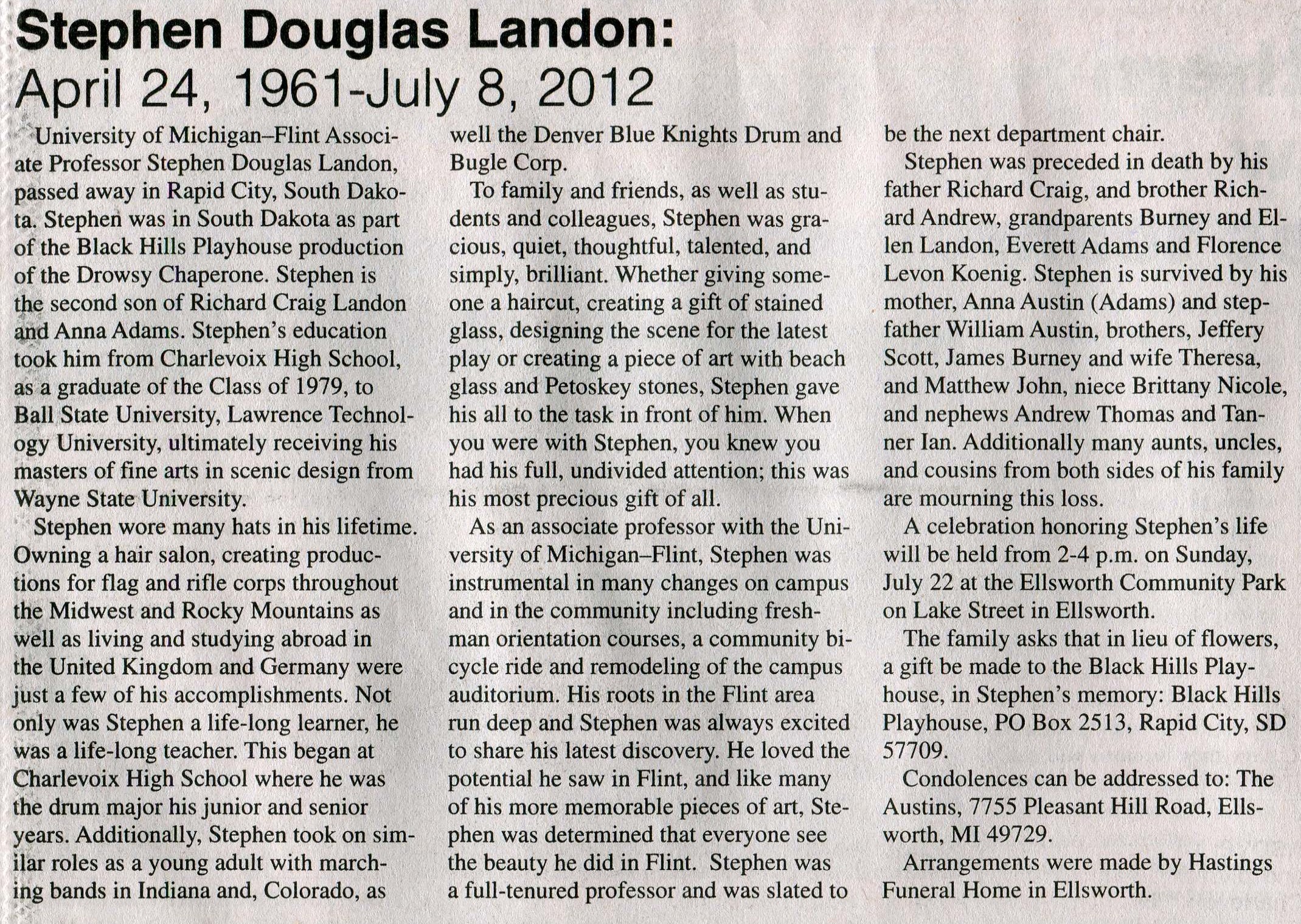 Stephen Douglas Landon thumbnail