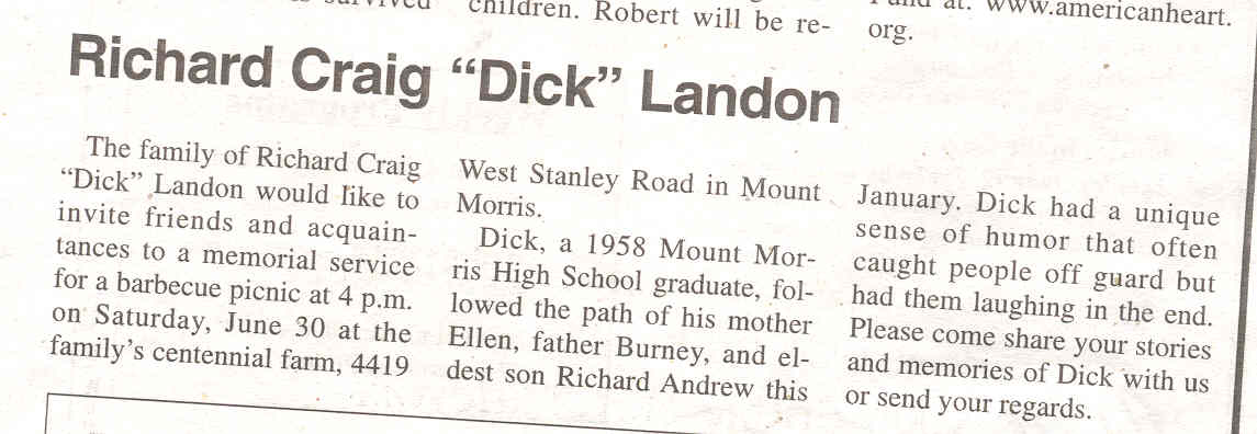 "Richard Craig "Dick"" Landon thumbnail