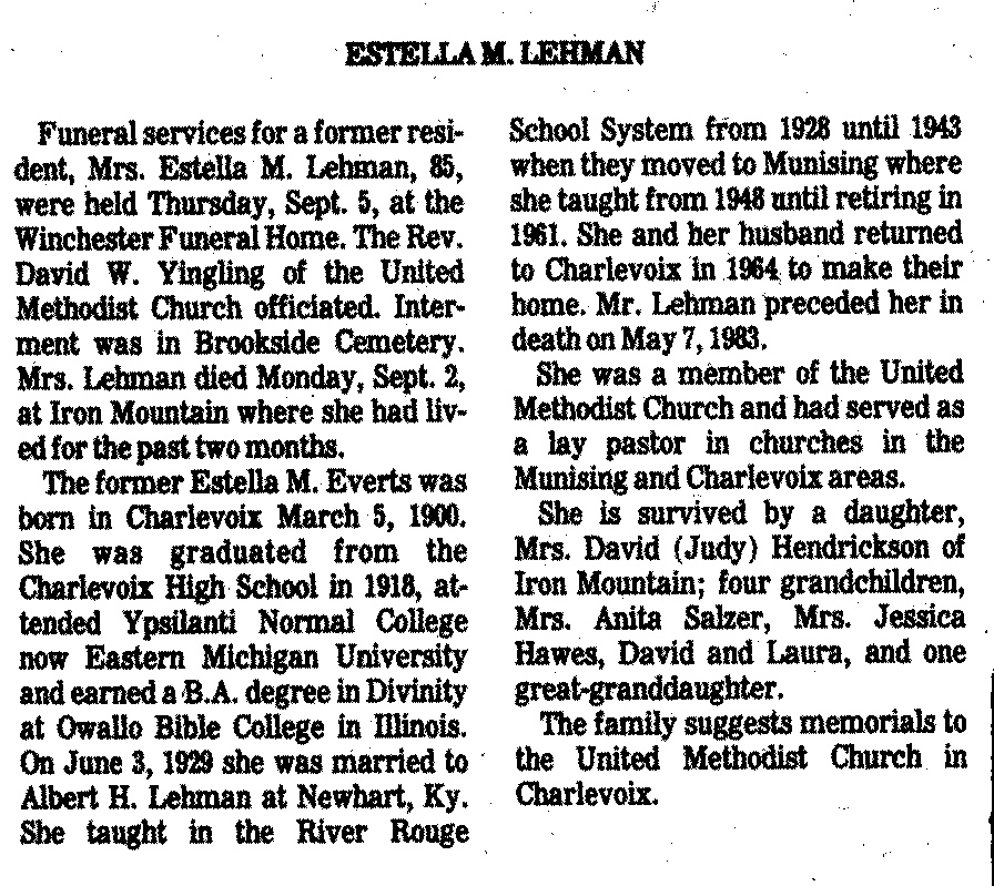 Estella M. Lehman thumbnail
