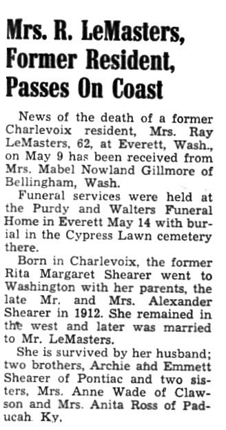 Rita Margaret LeMasters thumbnail