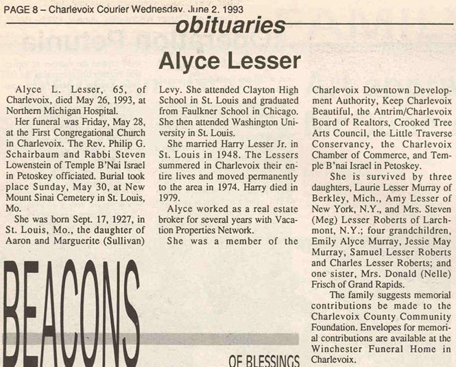 Alyce L. Lesser thumbnail