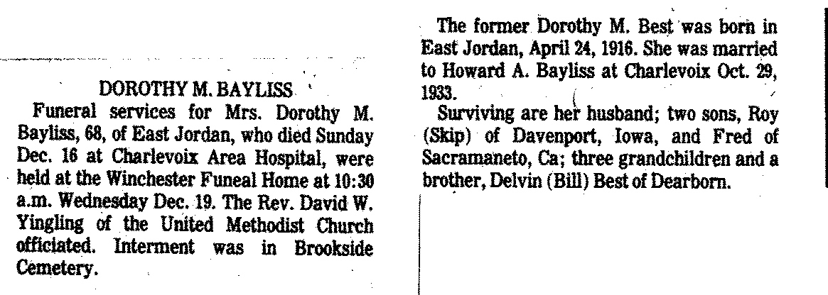 Dorothy M. Bayliss thumbnail