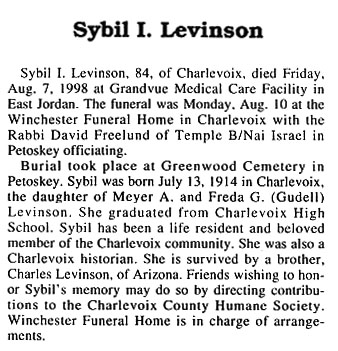 Sybil I. Levinson thumbnail