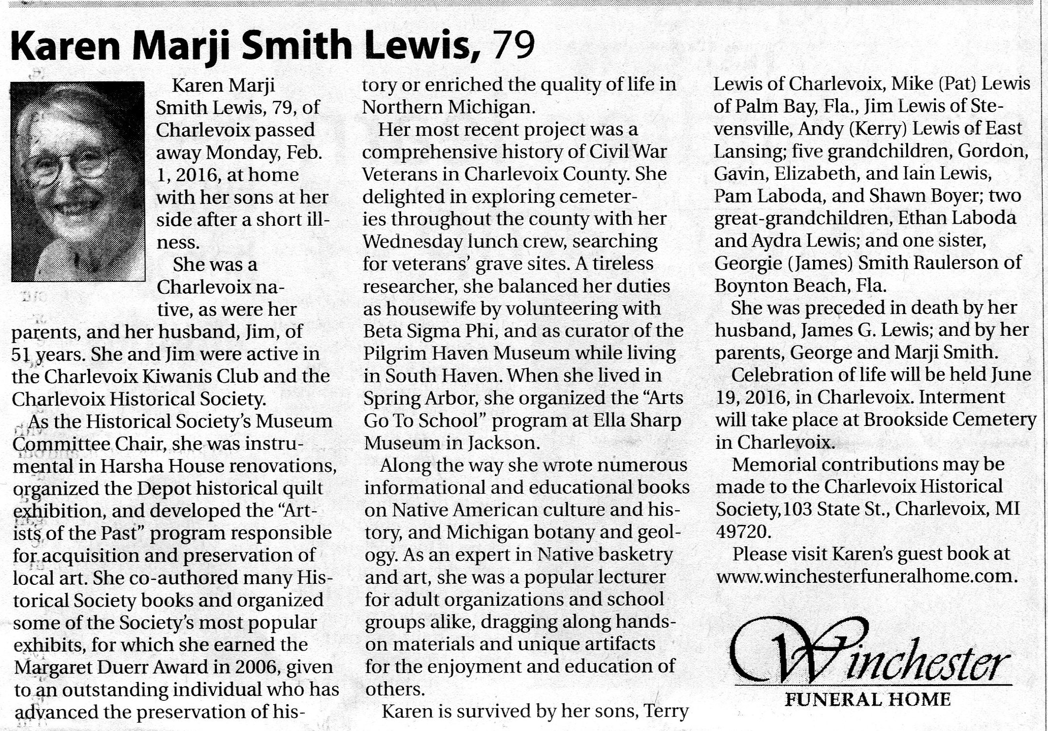 Karen Marji Smith Lewis thumbnail