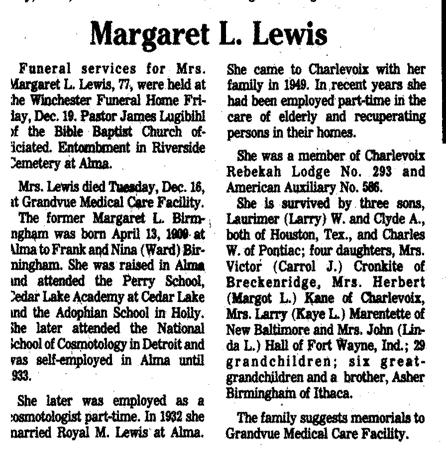 Margaret L. Lewis thumbnail