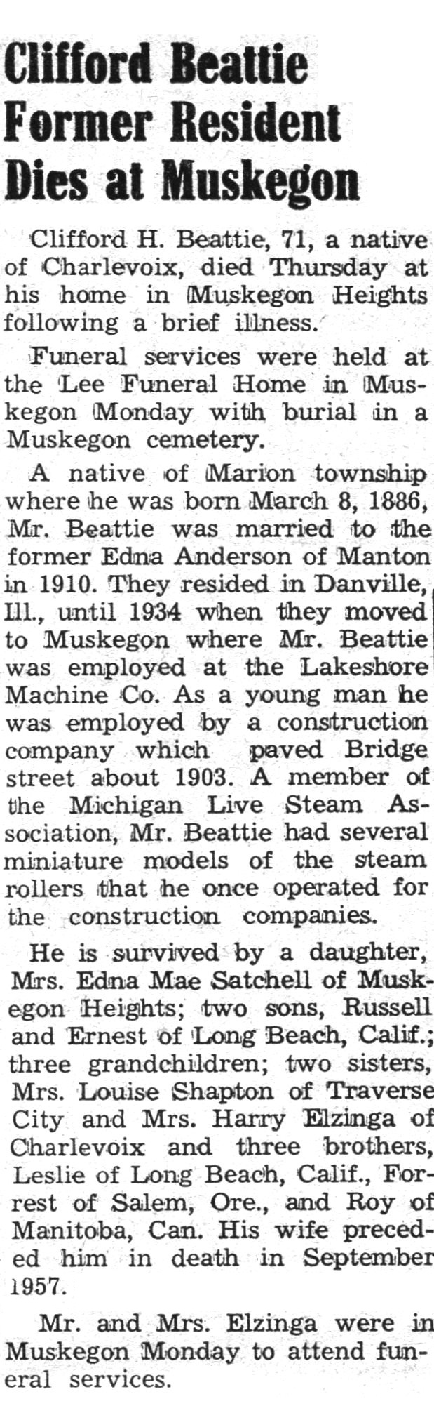 Clifford H. Beattie thumbnail