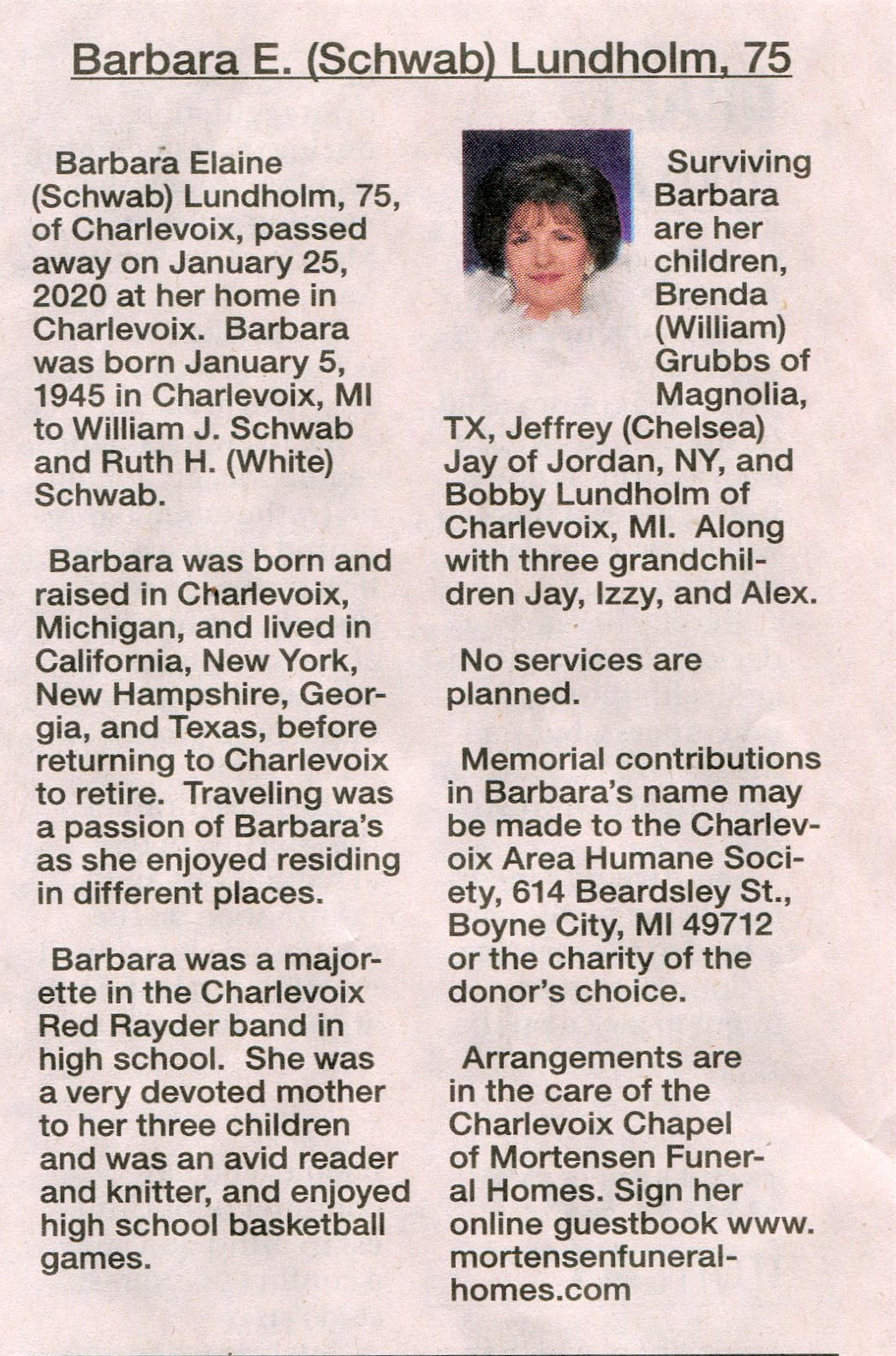 Barbara E. Lundholm thumbnail