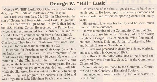 "George W. "Bill"" Lusk thumbnail