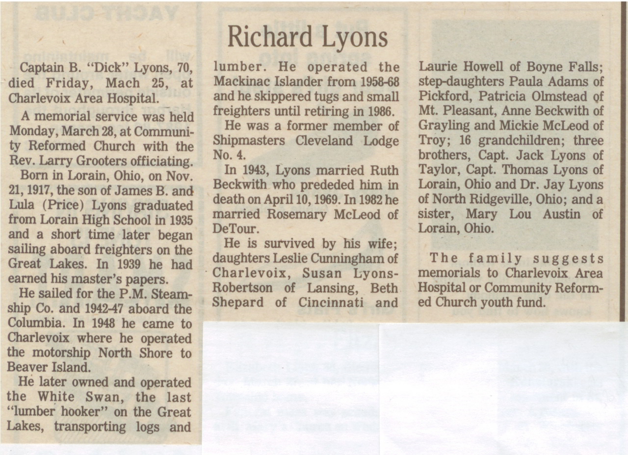 "Richard "Dick"" Lyons thumbnail