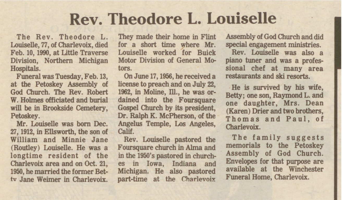 Theodore L. Louiselle thumbnail