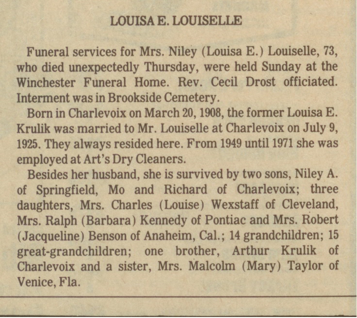 Louisa E. Louiselle thumbnail